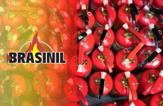 sinalização de extintores