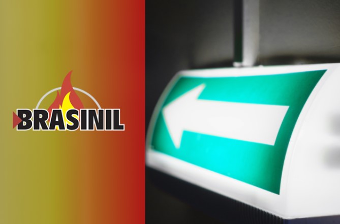 iluminação de emergência